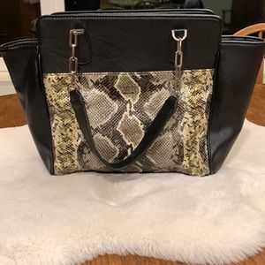 Like new. Guess snakeskin purse